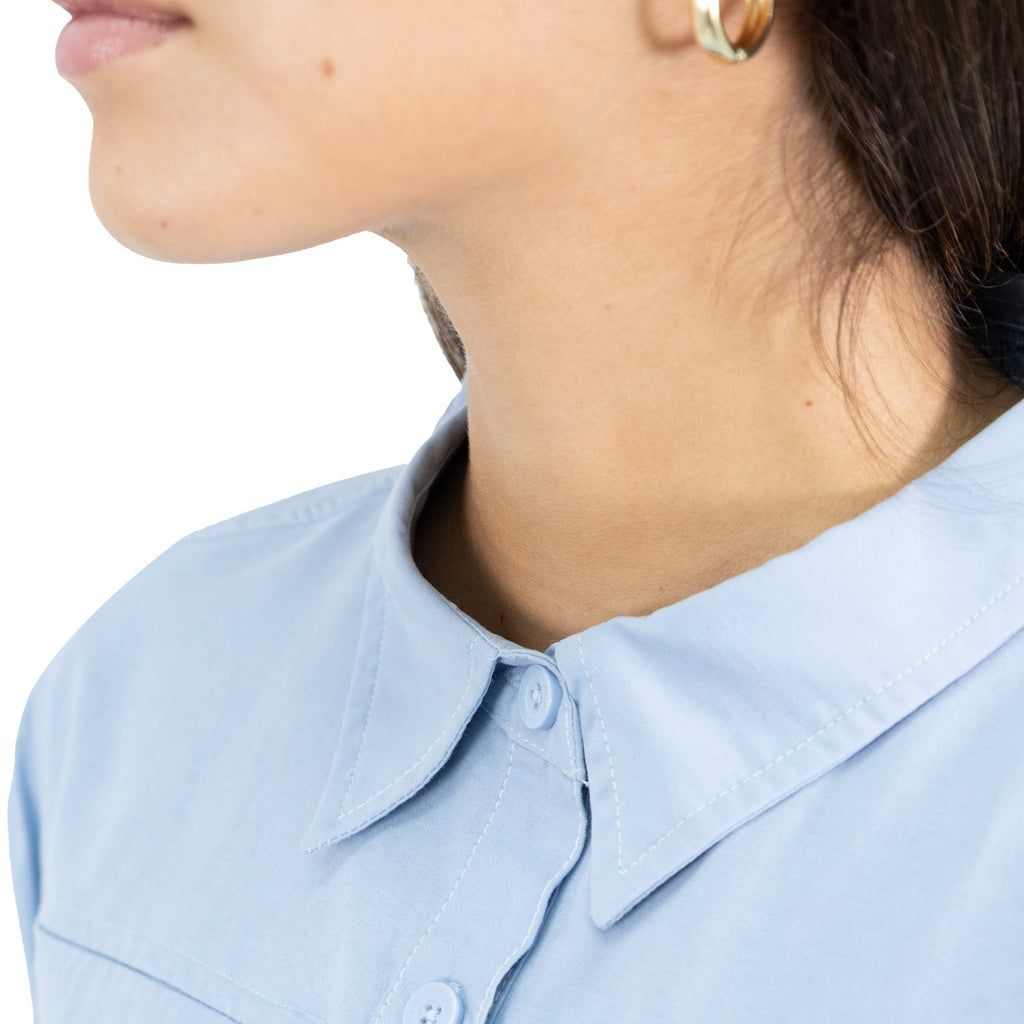 Camisa HW Duck Dry Mujer Celeste