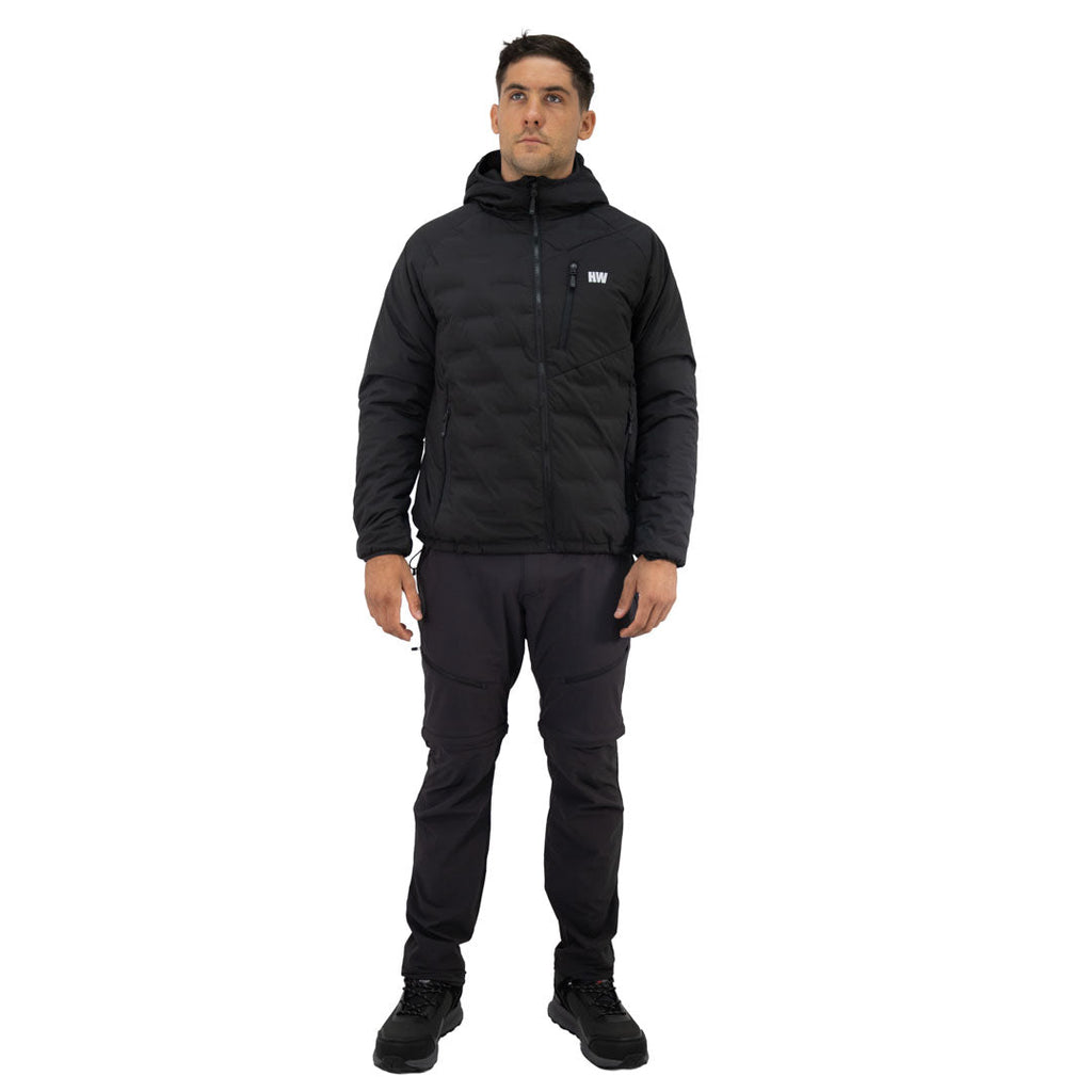 Parka Insulada HW Explorer Hombre Negra