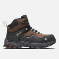 ZAPATO SEGURIDAD LIPPI PRO WORK HOMBRE ATMOS MID CAFÉ OSCURO