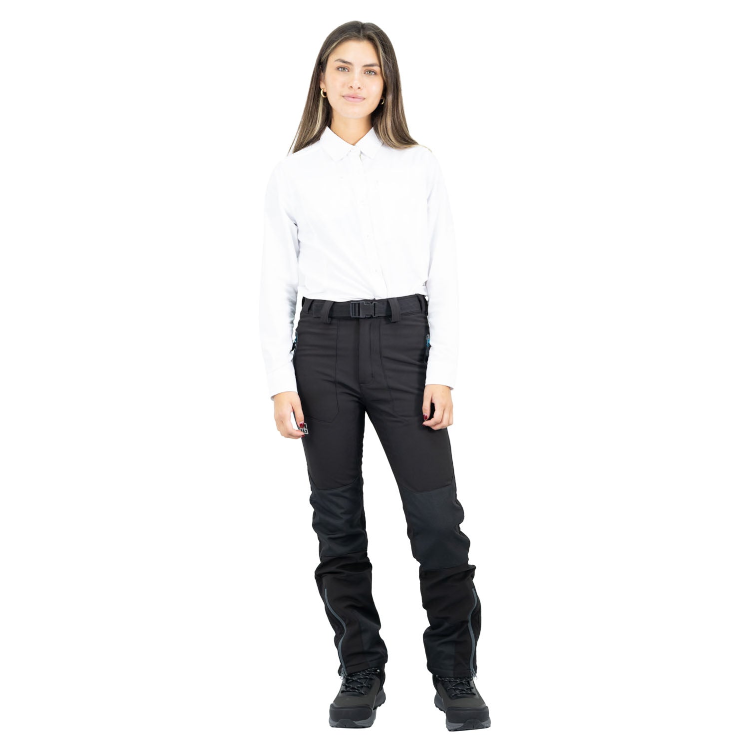PANTALÓN TÉRMICO HW WOLVERINE ANTIACIDO NEGRO MUJER