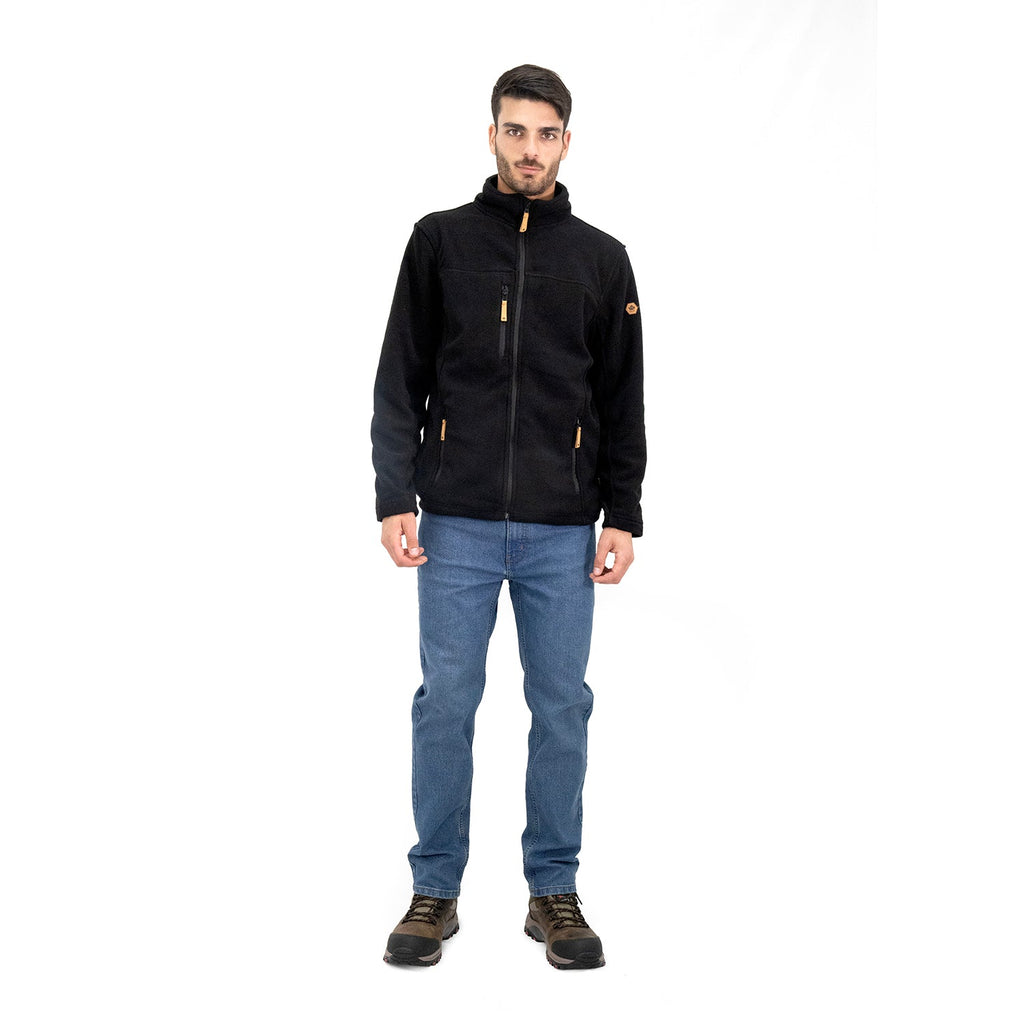Polar Quebec Pardo Negro Hombre