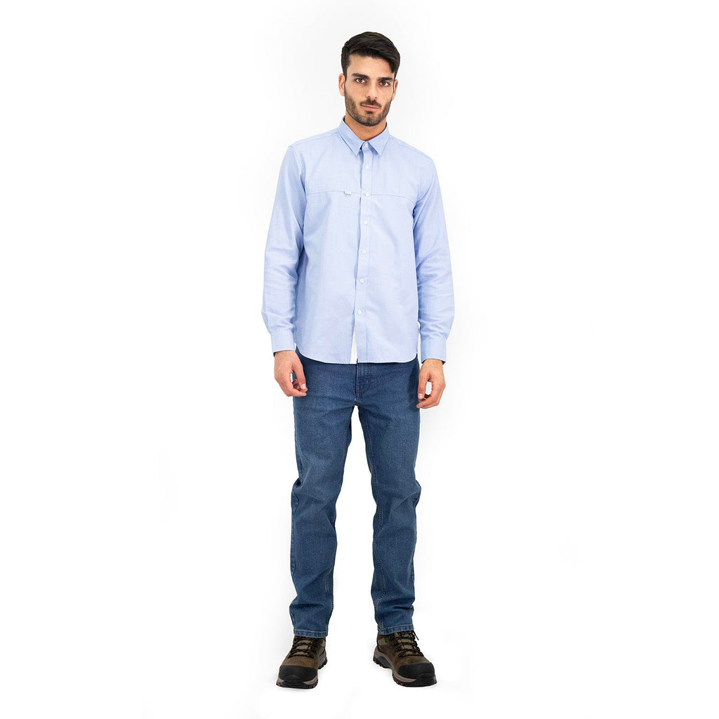 Camisa Quebec Vancouver Celeste