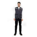 Chaleco Geólogo Gabardina Quebec Gris