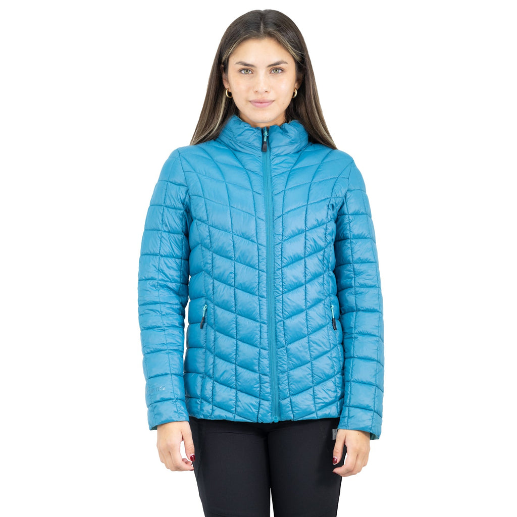 Parka Insulada HW Traveler Mujer Petroleo