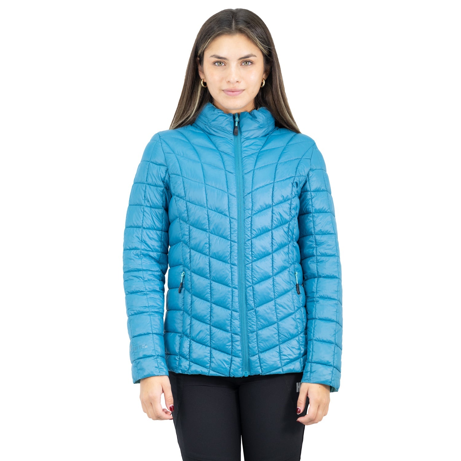Parka Insulada HW Traveler Mujer Petroleo
