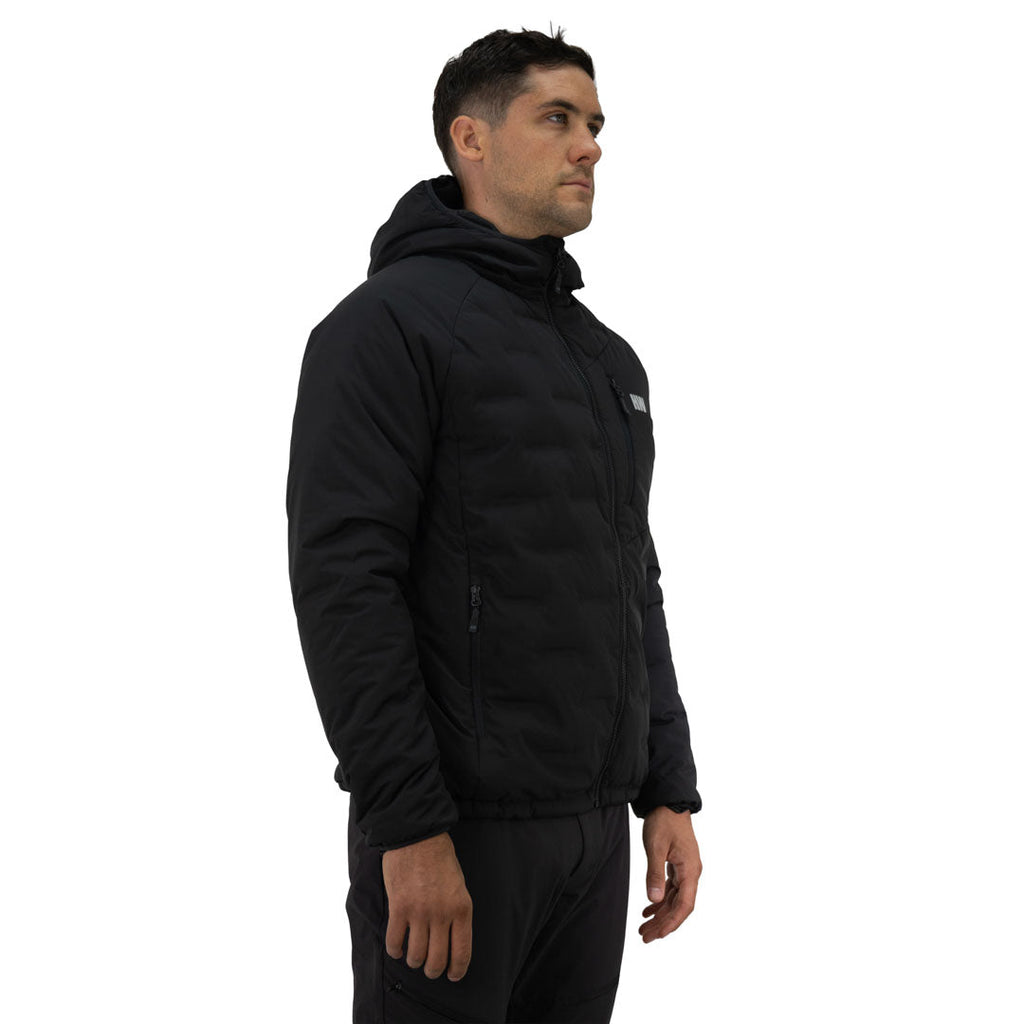 Parka Insulada HW Explorer Hombre Negra