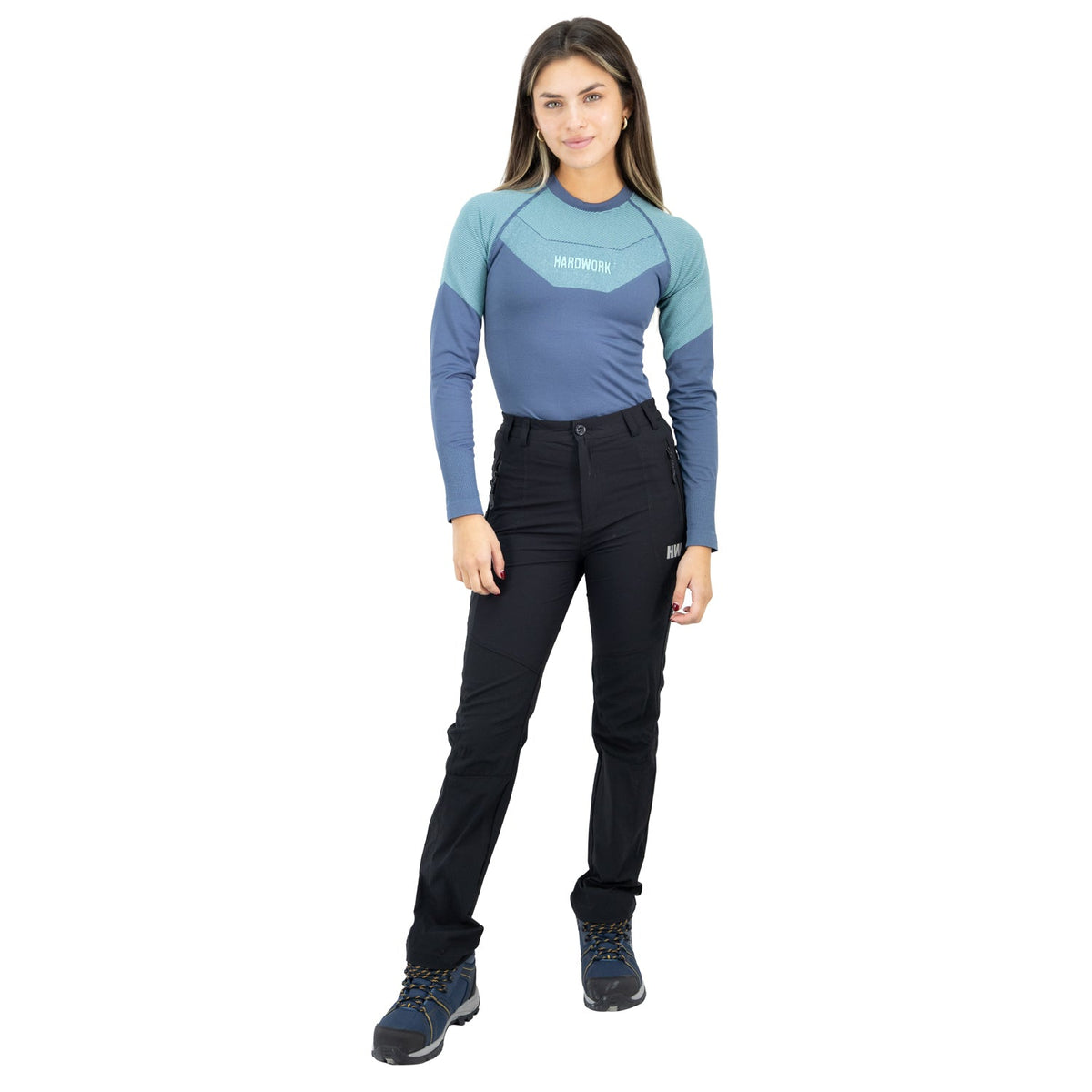 Camiseta Primera Capa HW Ecopper Mujer Blue