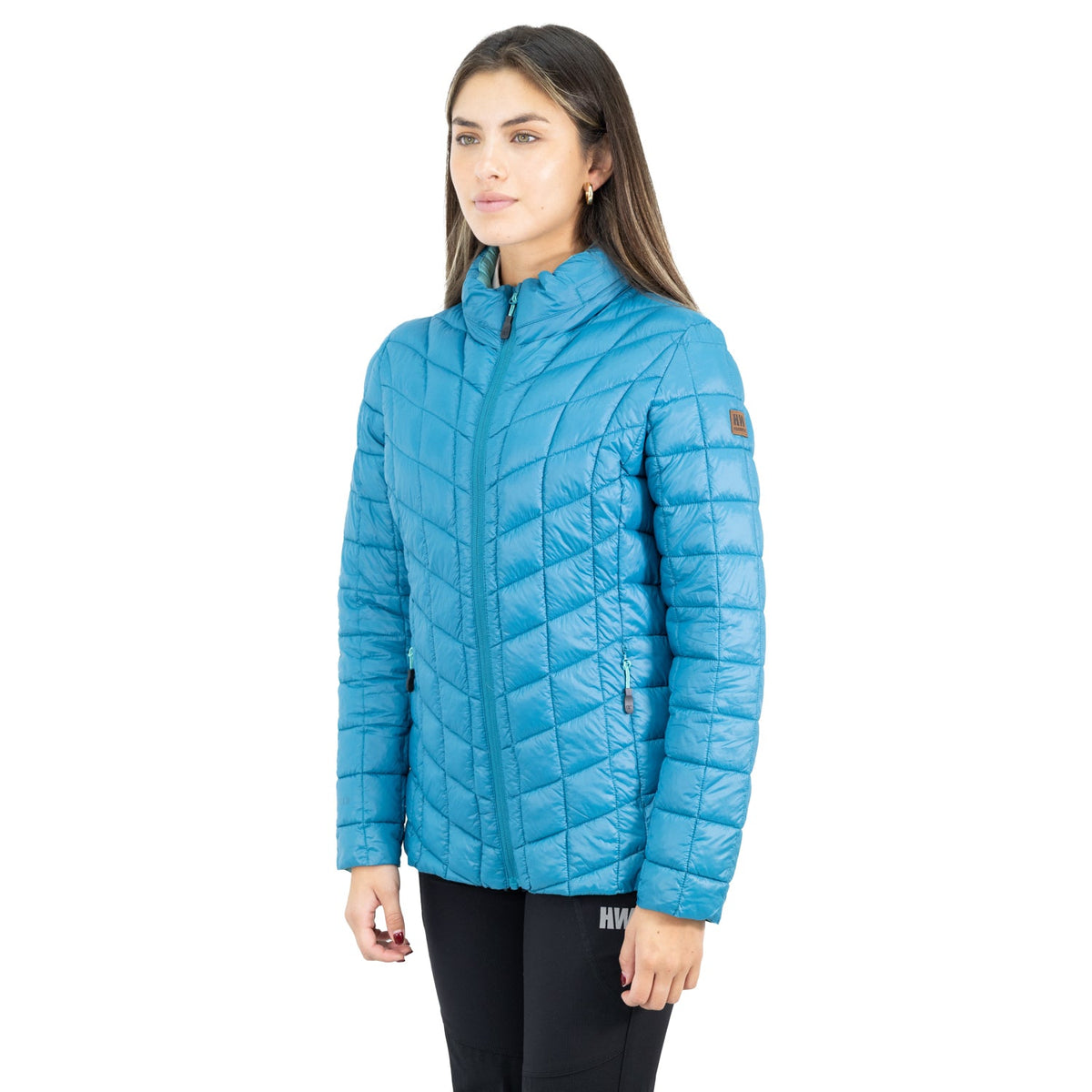 Parka Insulada HW Traveler Mujer Petroleo