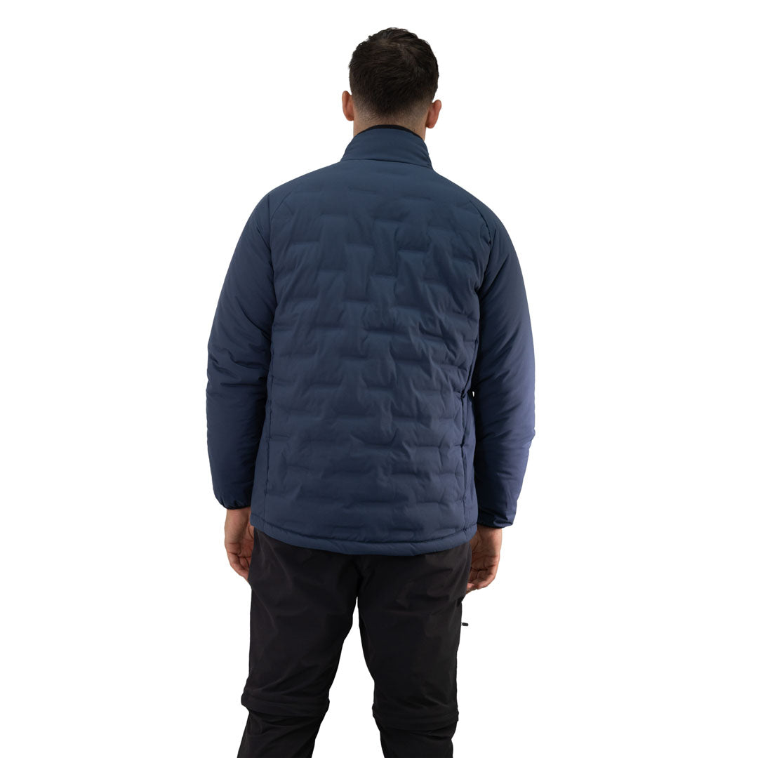 Parka Insulada HW Explorer S/Gorro Hombre Deep Blue