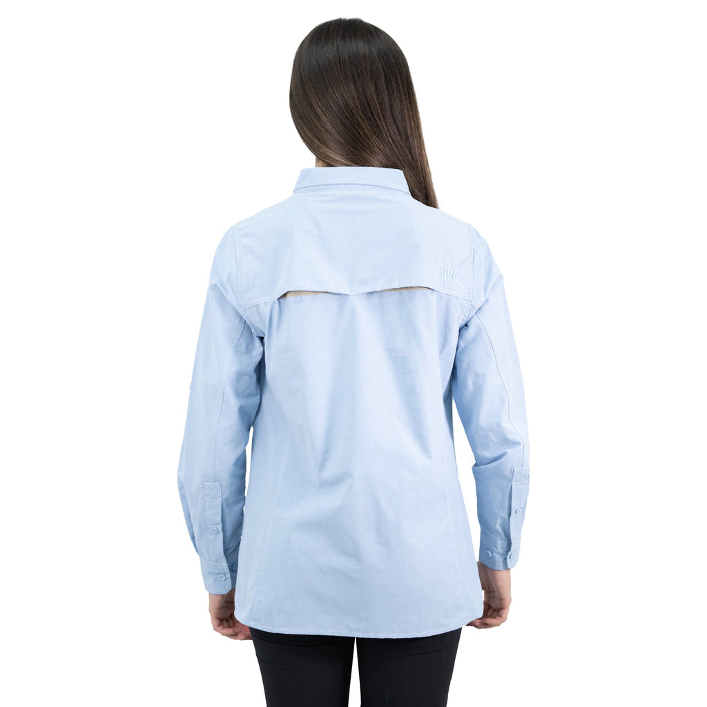 Camisa HW Duck Dry Mujer Celeste