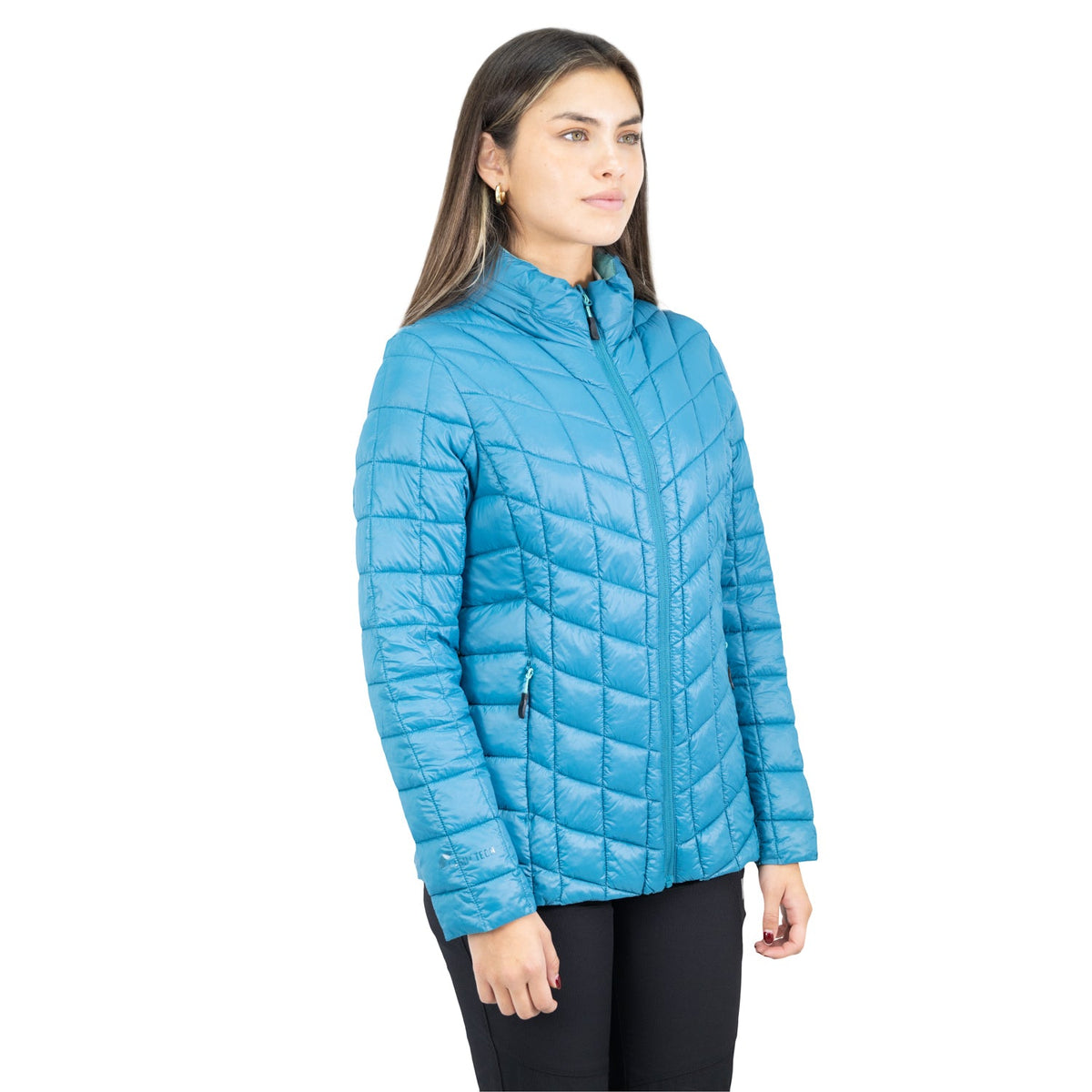 Parka Insulada HW Traveler Mujer Petroleo