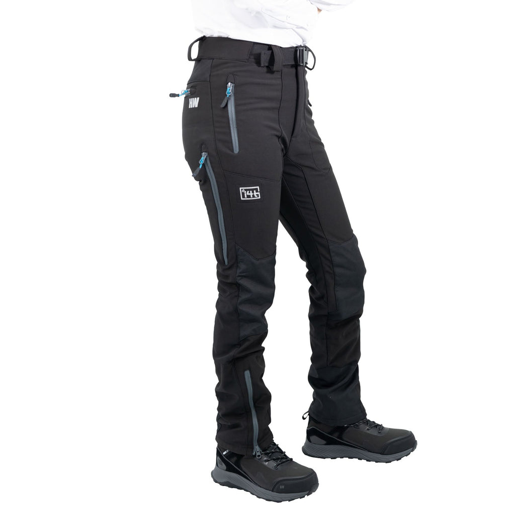 PANTALÓN TÉRMICO HW WOLVERINE ANTIACIDO NEGRO MUJER