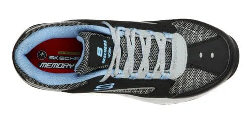 Zapatilla Seguridad Skechers Biscoe Celeste