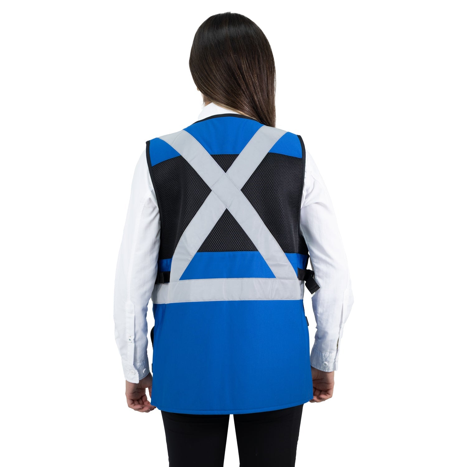 Chaleco Geologo Alaska Xpert Mujer Azul
