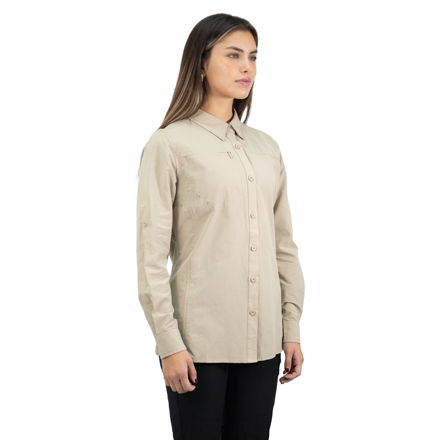 Camisa HW Duck Dry Mujer Beige