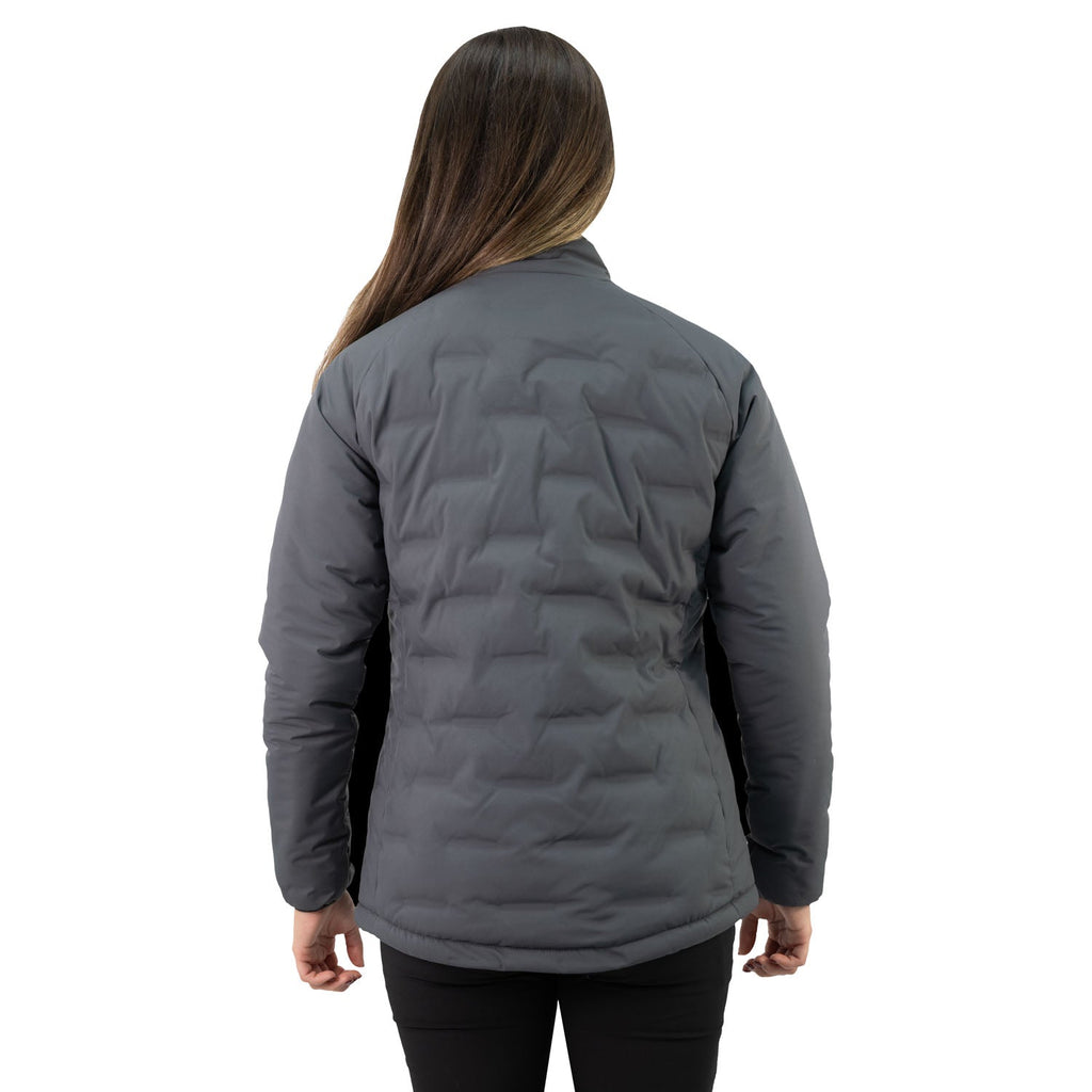 Parka Insulada HW Explorer S/Gorro Mujer Carbon Grey