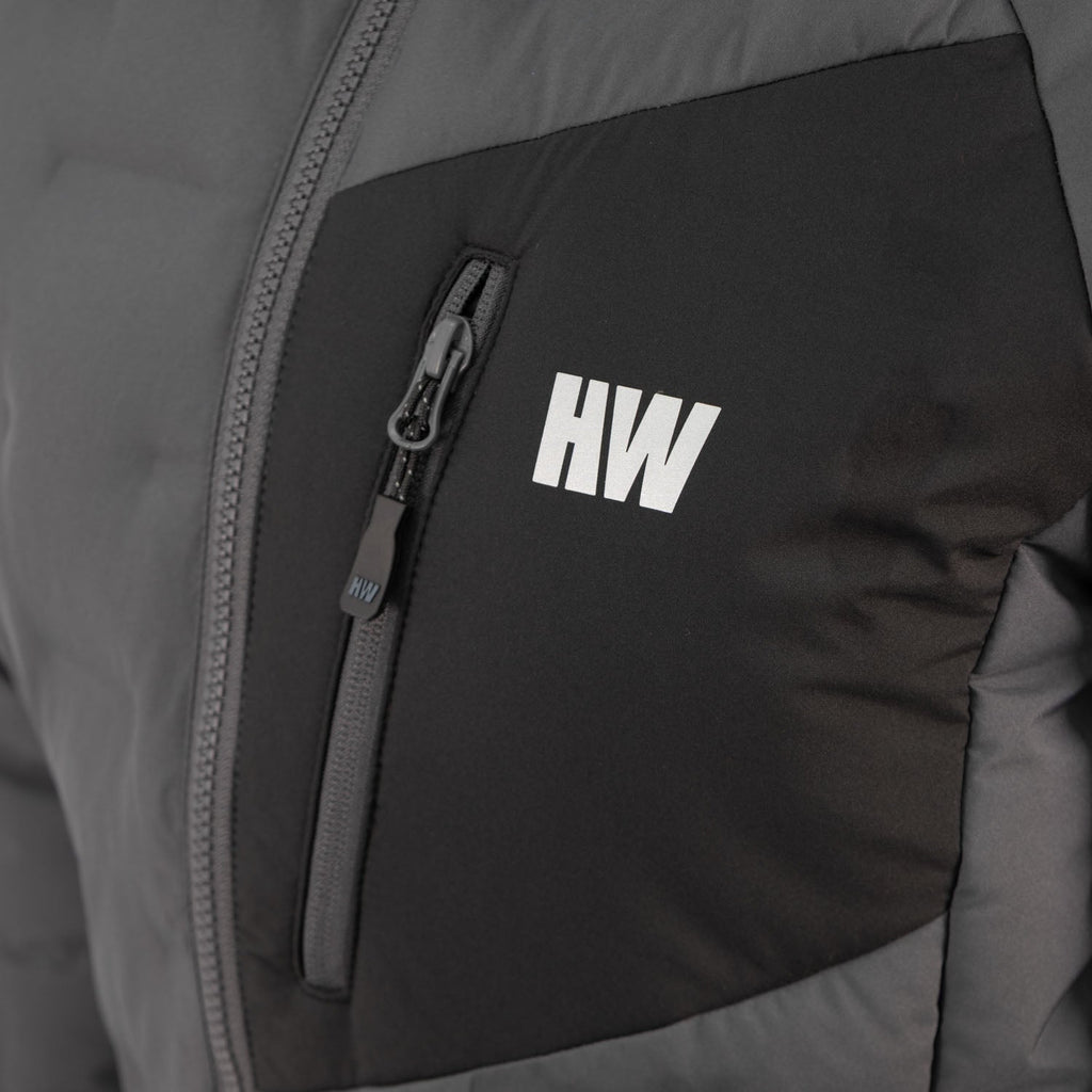 Parka Insulada HW Explorer S/Gorro Mujer Carbon Grey