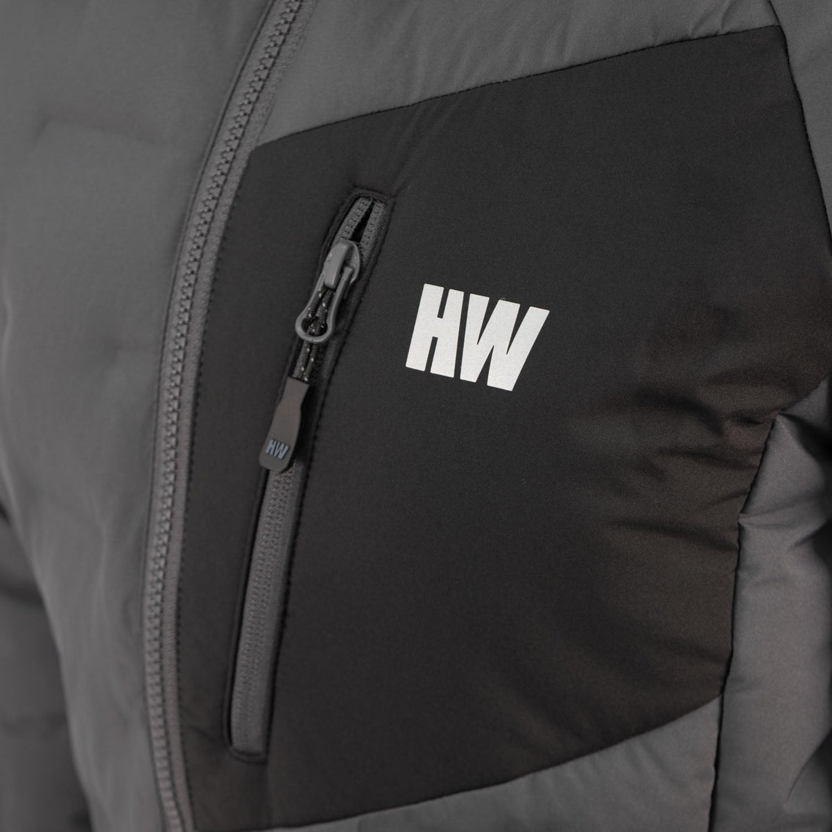 Parka Insulada HW Explorer S/Gorro Mujer Carbon Grey
