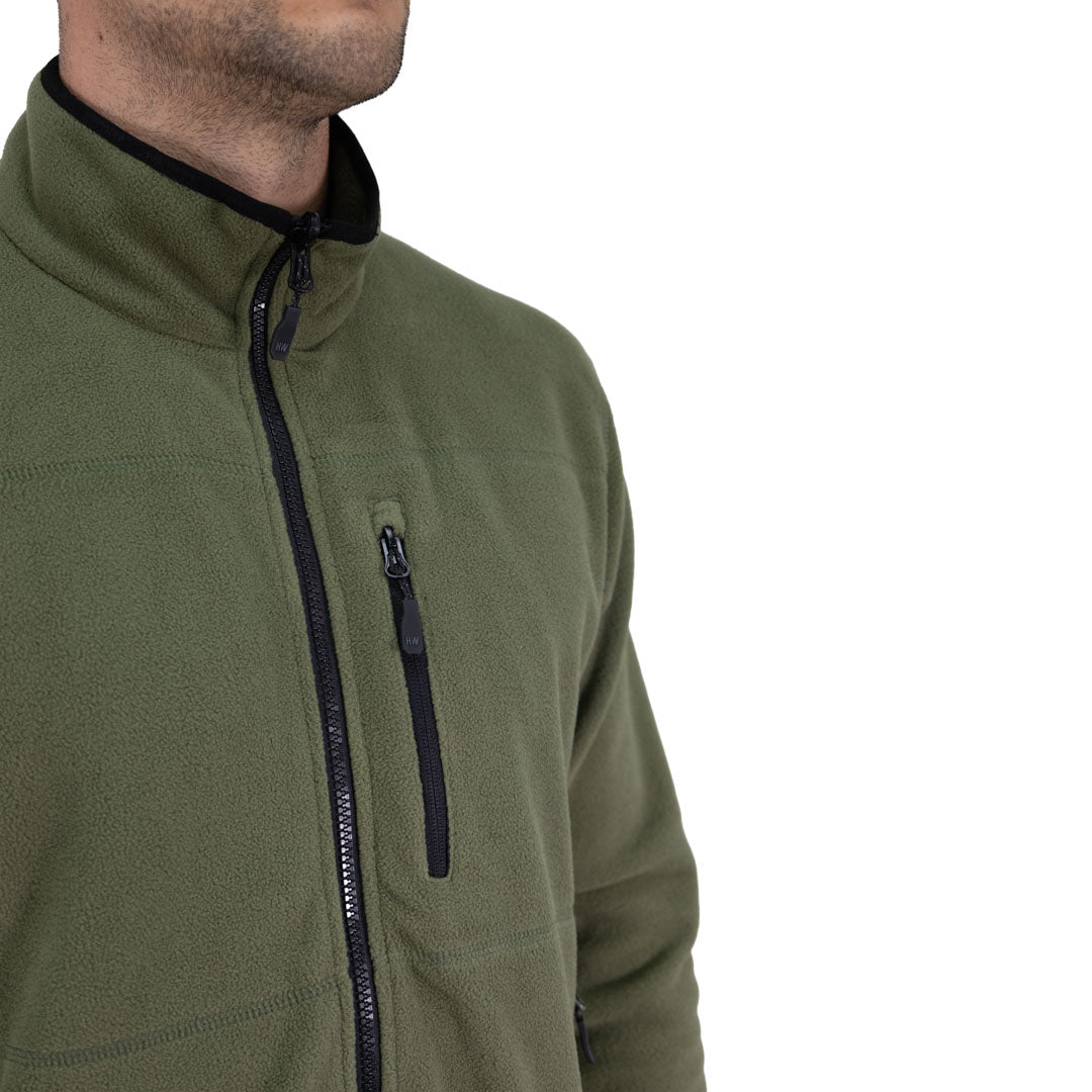 Parka Desmontable HW Reno 3 en 1 Verde Oliva