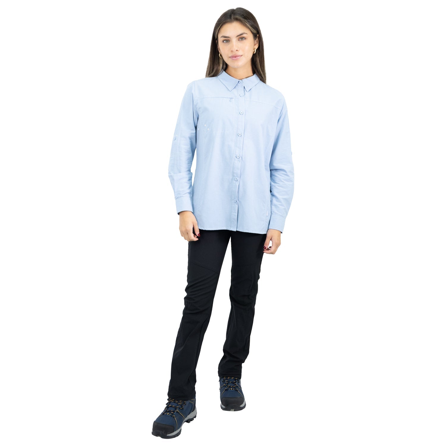 Camisa HW Duck Dry Mujer Celeste
