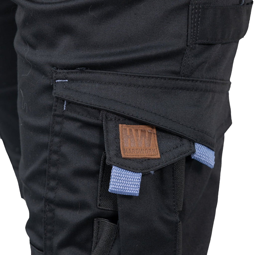 PANTALÓN CARGO HW DAKOTA SPANDEX MUJER DARK SHADOW