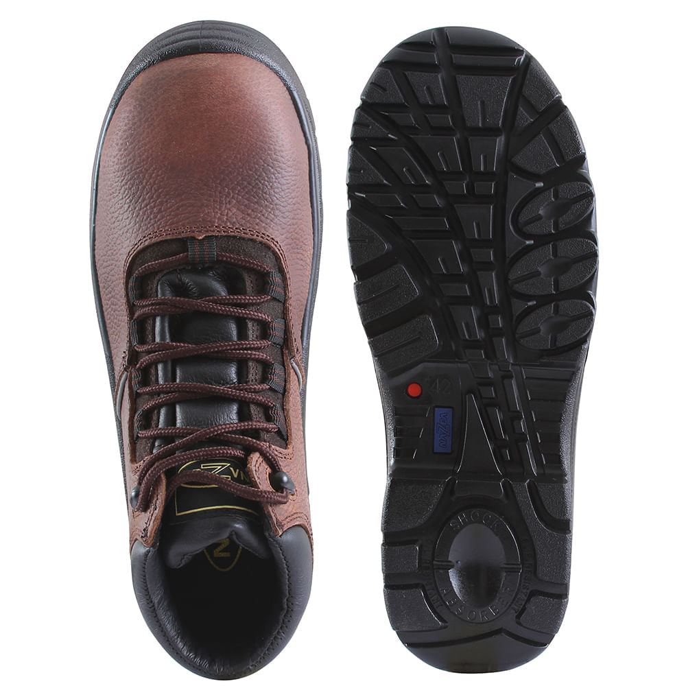 ZAPATO SEGURIDAD NAZCA BOTIN THOR CAFÉ PU NU 200