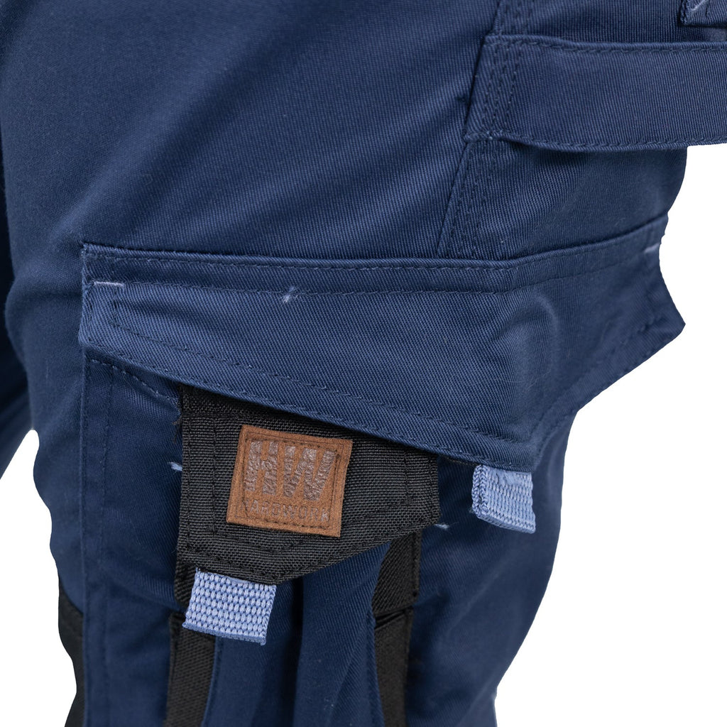 PANTALÓN CARGO HW DAKOTA SPANDEX MUJER DEEP BLUE
