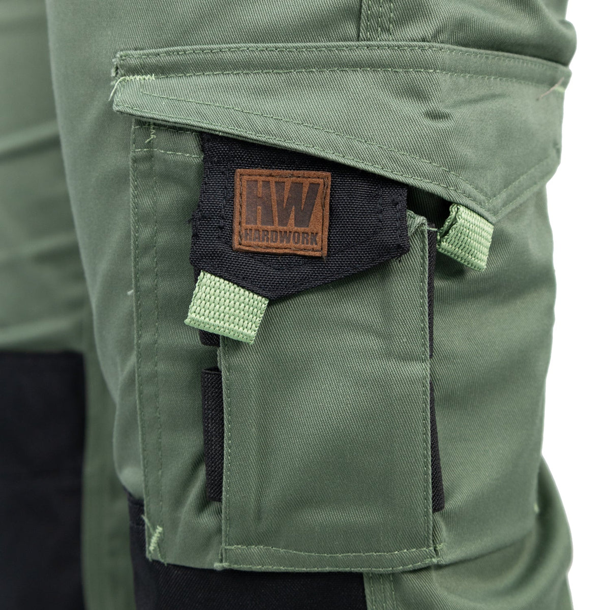PANTALÓN CARGO HW DAKOTA SPANDEX MUJER VERDE OLIVA