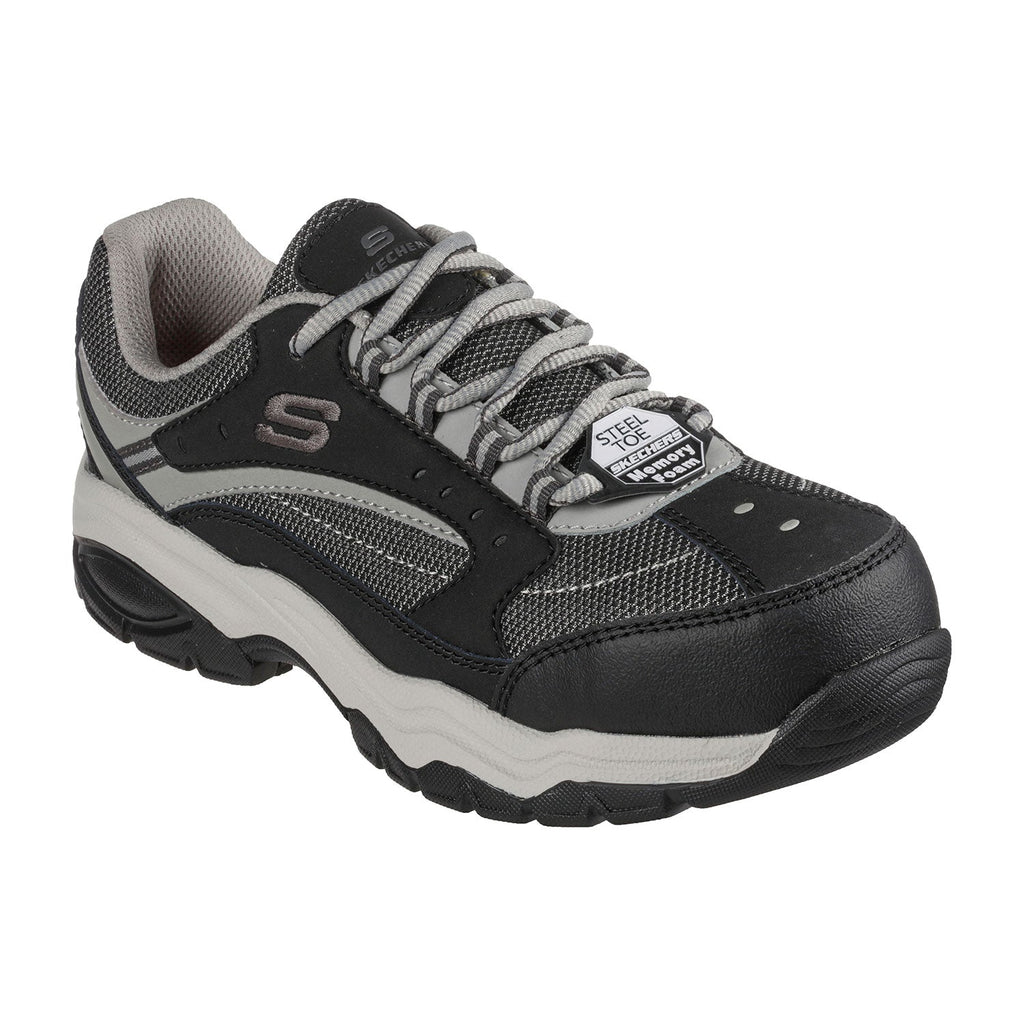 Zapatilla Seguridad Skechers Biscoe Negro