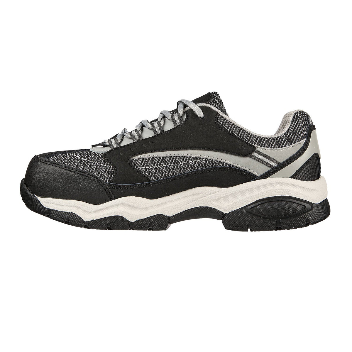 Zapatilla Seguridad Skechers Biscoe Negro