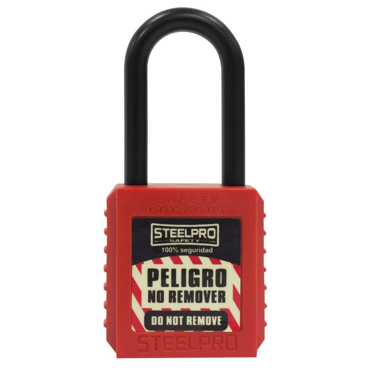 Candado Steelpro Dieléctrico Rojo
