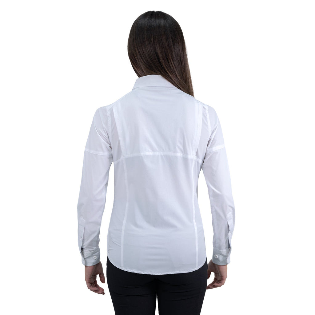 Camisa HW Antakari Spandex Blanca Mujer