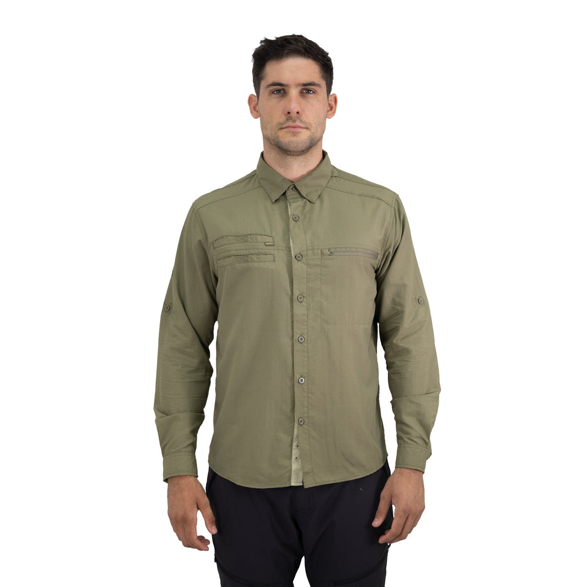 Camisa HW Arizona Hombre Verde Oliva