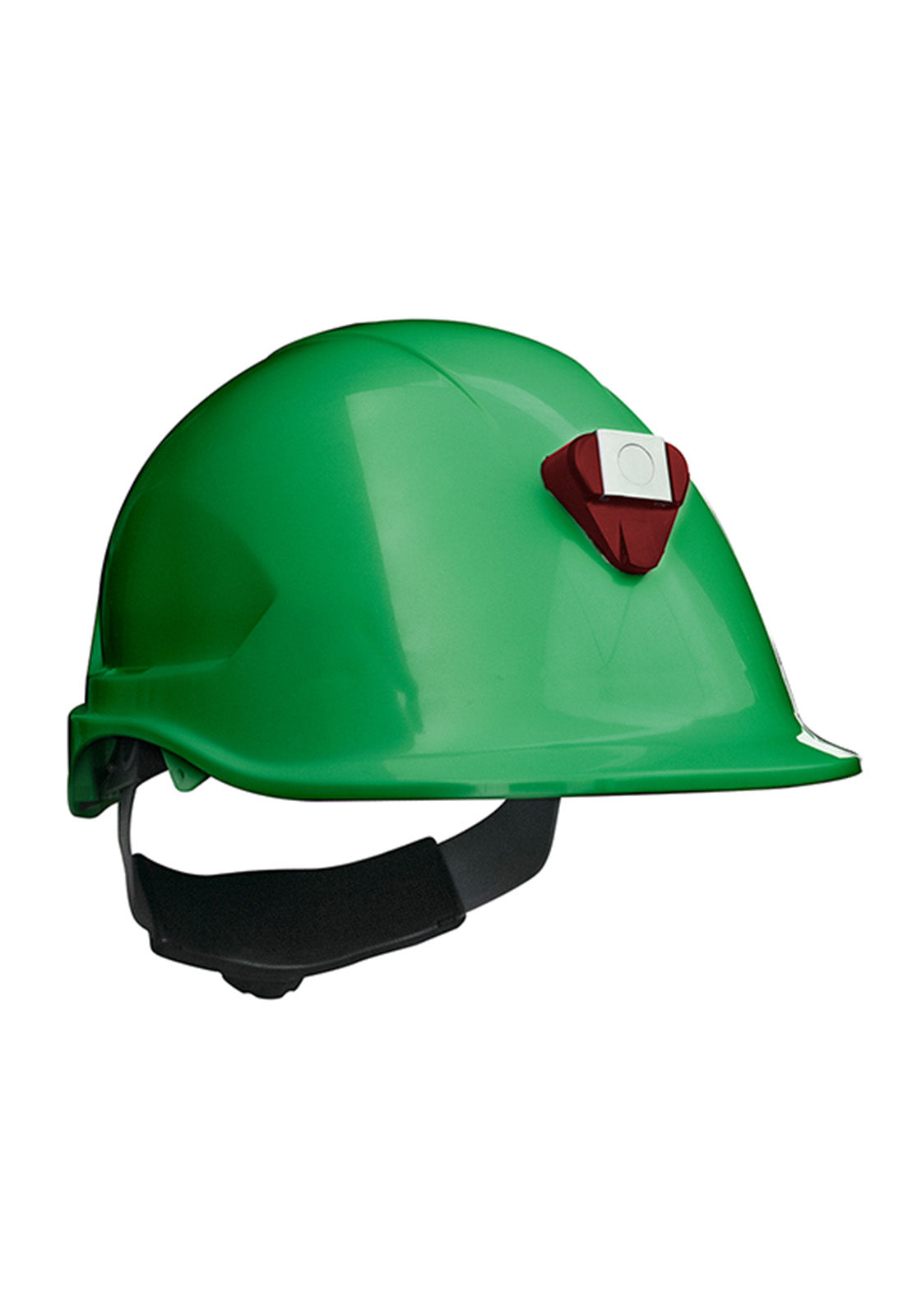CASCO MTA ABS VERDE CON PORTALAMPARA