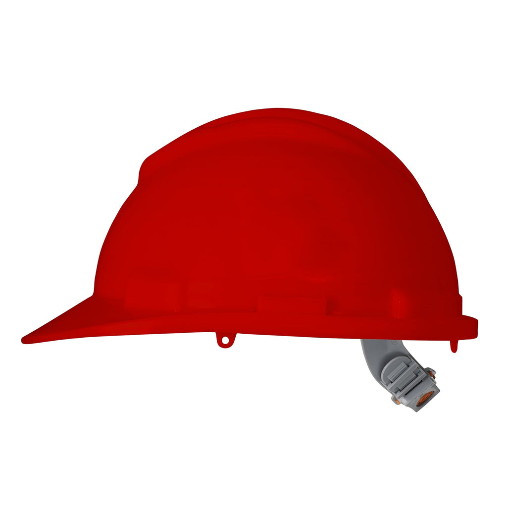 CASCO MONSTER TOP 33 ROJO STEELPRO
