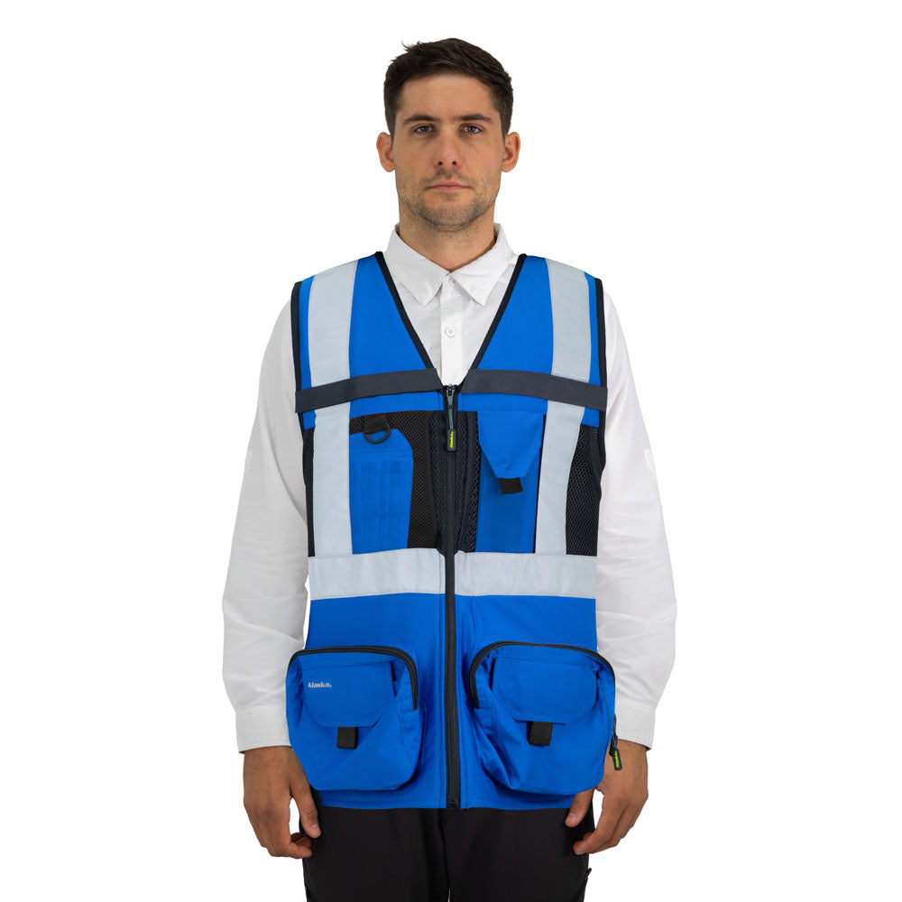 Chaleco Geologo Alaska Xpert Hombre Azul