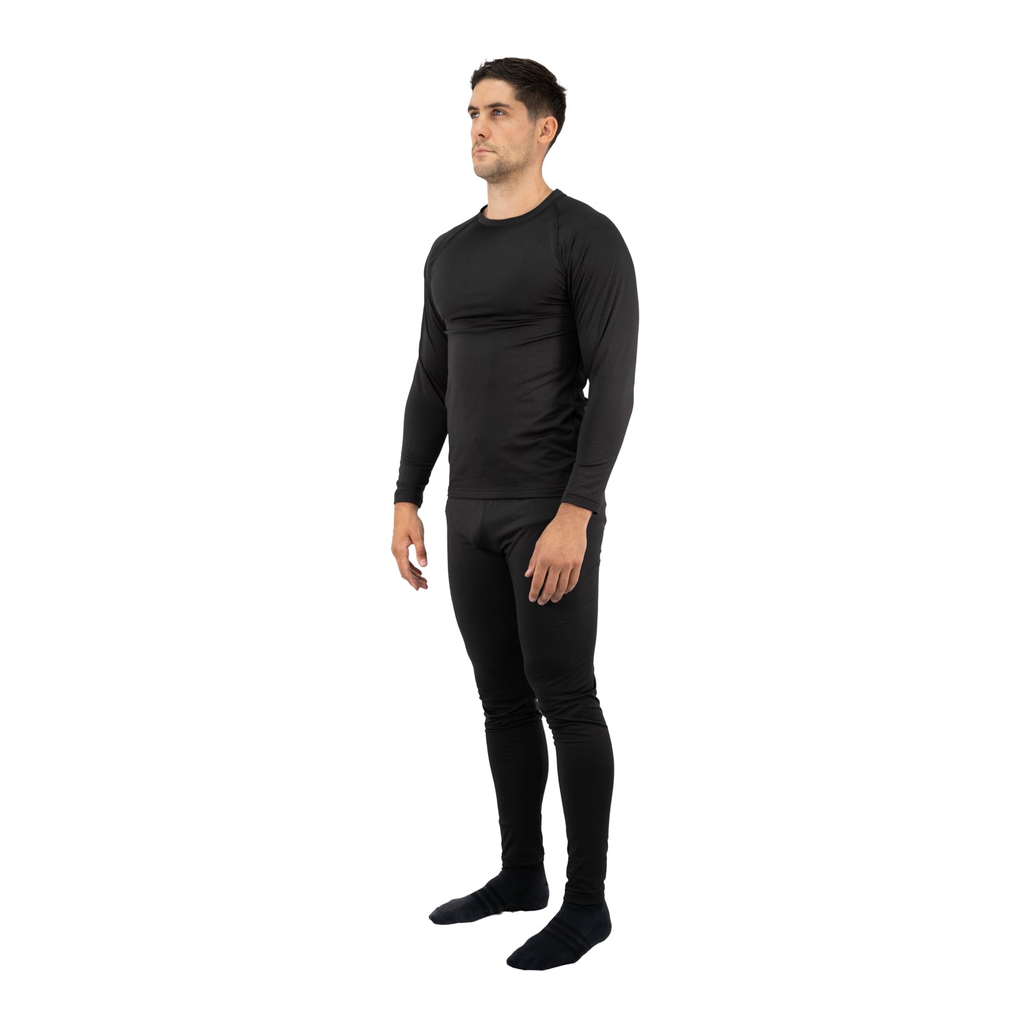 Conjunto Primera Capa HW HDX Termico Negro