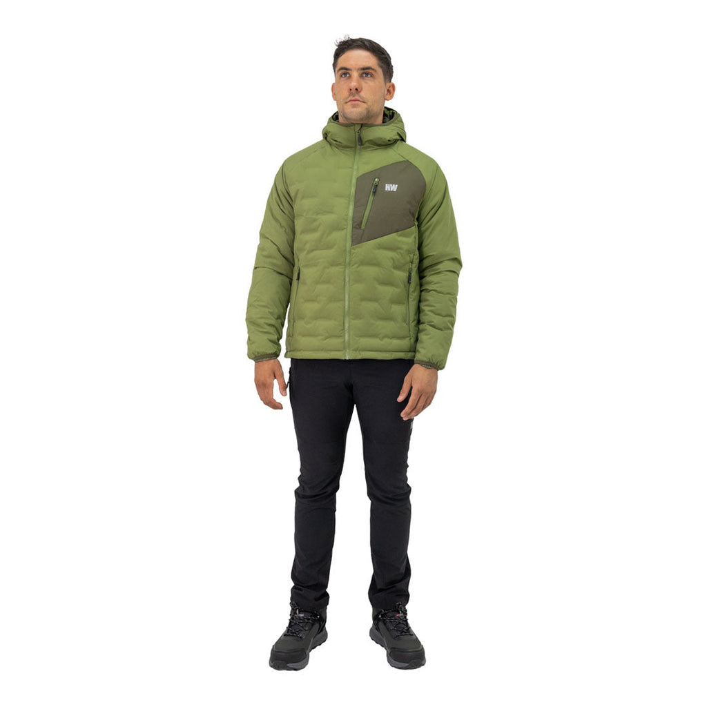Parka Insulada HW Explorer Hombre Verde Oliva