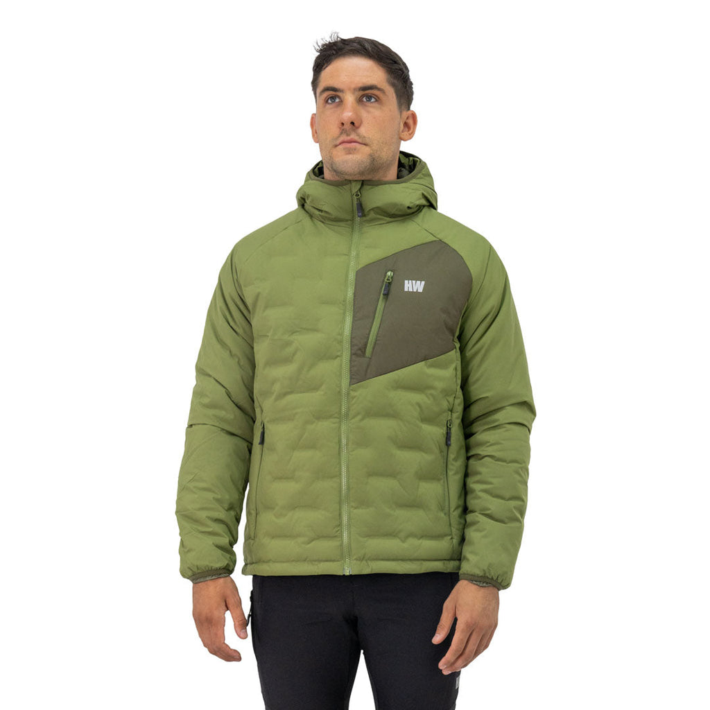 Parka Insulada HW Explorer Hombre Verde Oliva