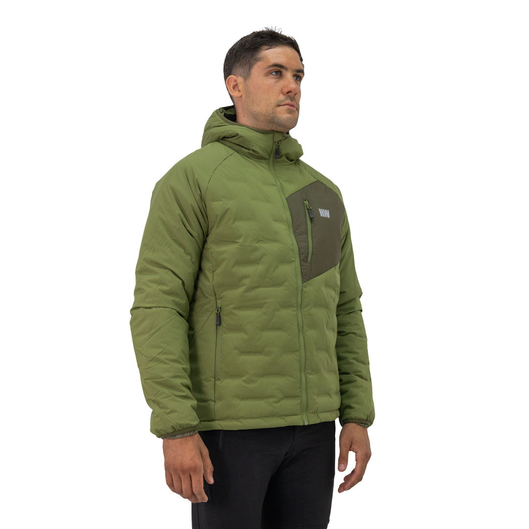 Parka Insulada HW Explorer Hombre Verde Oliva