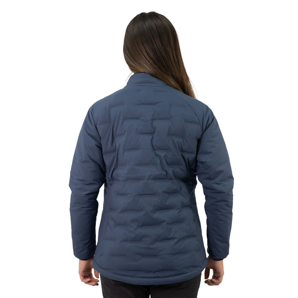 Parka Insulada HW Explorer S/Gorro Mujer Deep Blue