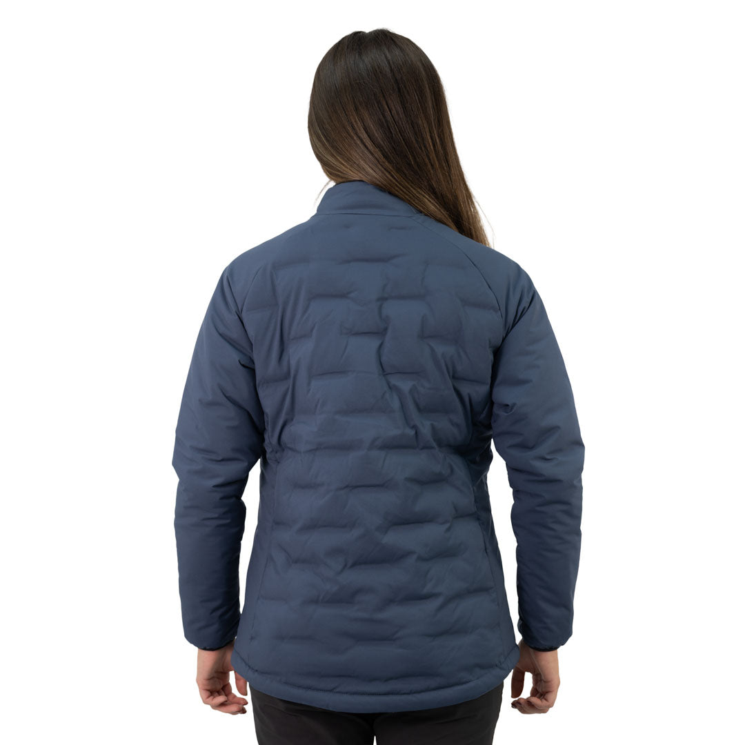 Parka Insulada HW Explorer S/Gorro Mujer Deep Blue