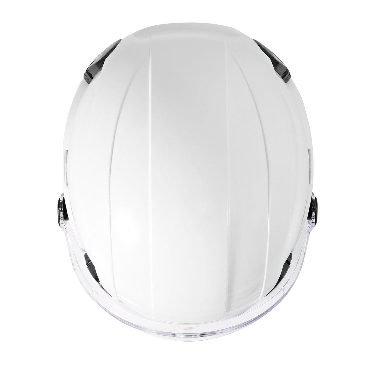 CASCO YAKO STEELPRO BLANCO CON VISERA ISP