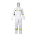 BUZO DE PROTECCION STEELPRO 7715 BLANCO DIA/NOCHE