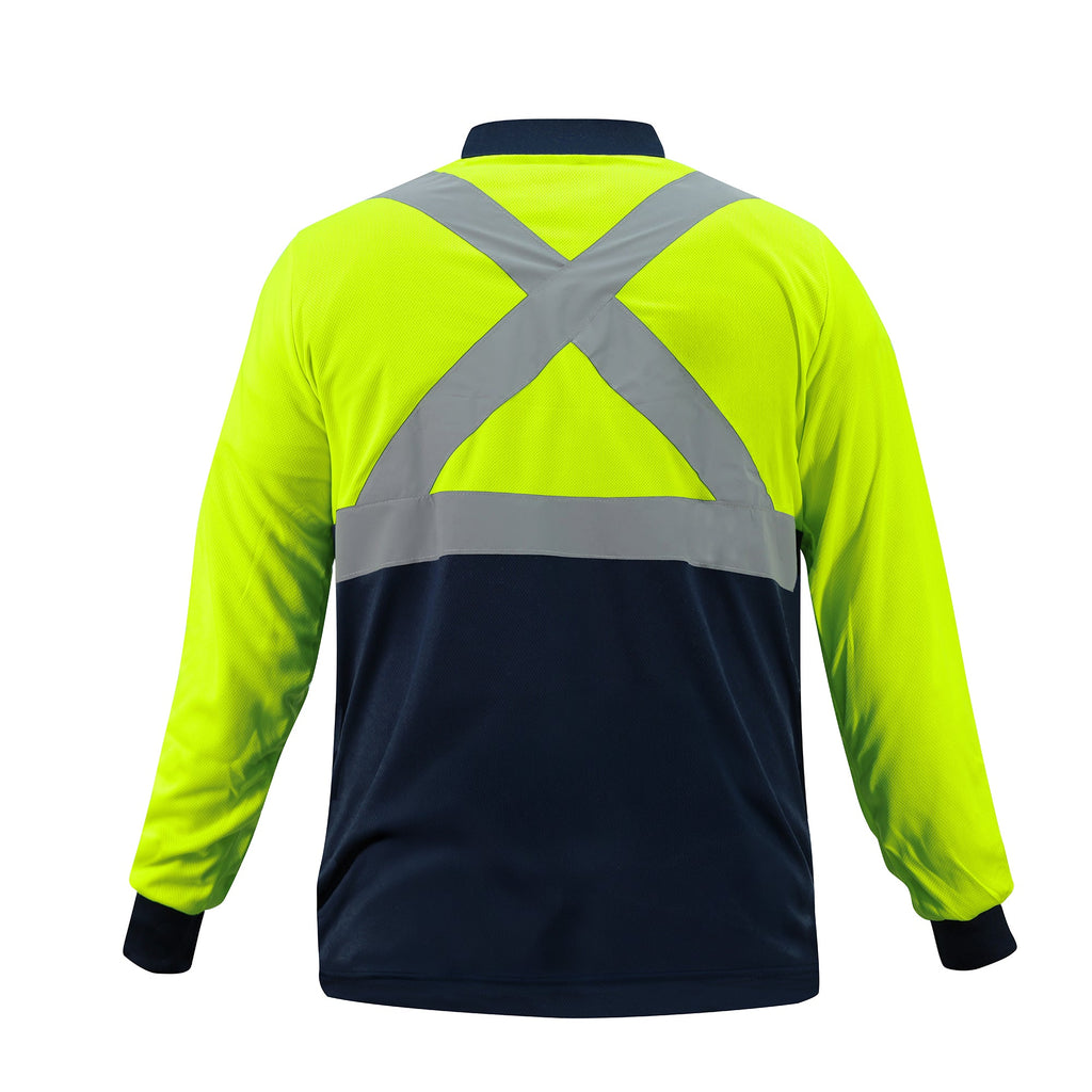 Polera Reflectiva Alaska Logistic Manga Larga