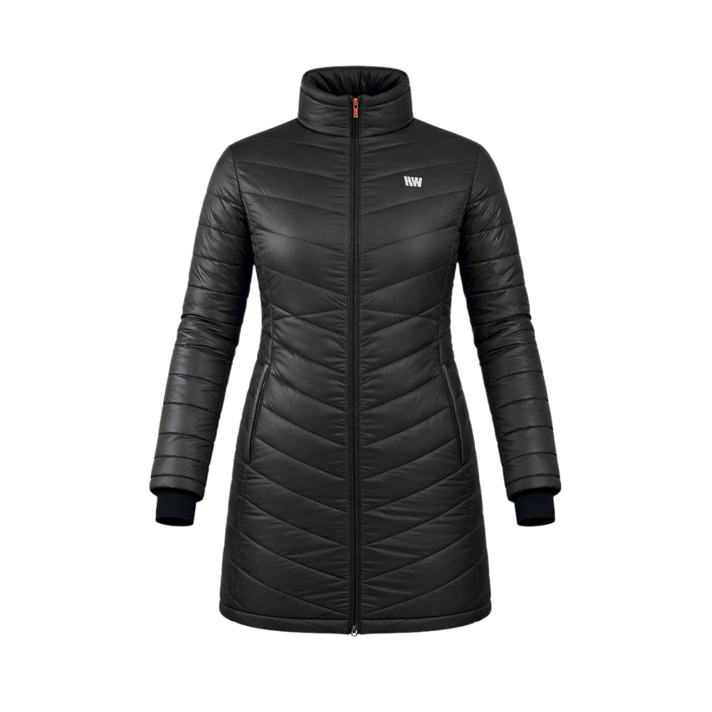 Parka Larga HW Aurora Negro Mujer