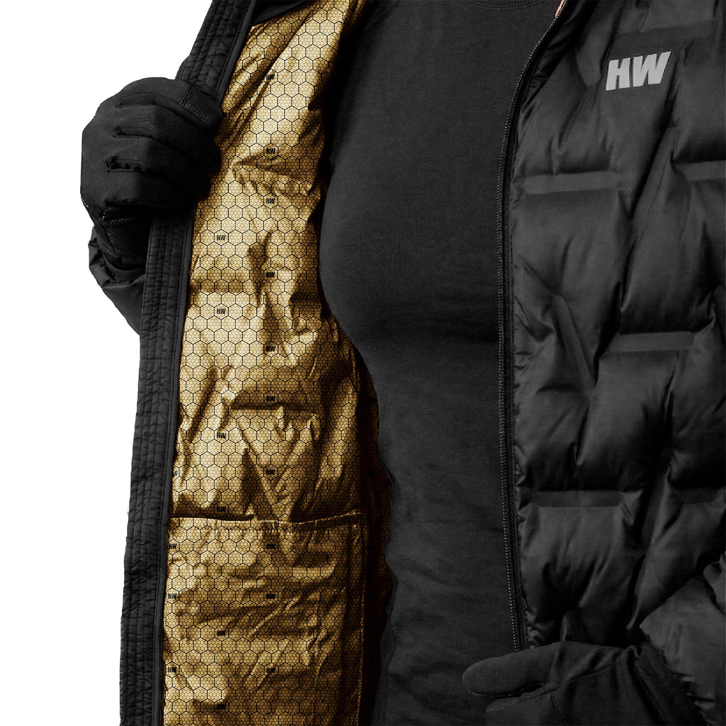 Parka Insulada HW Finlandia Mujer Black