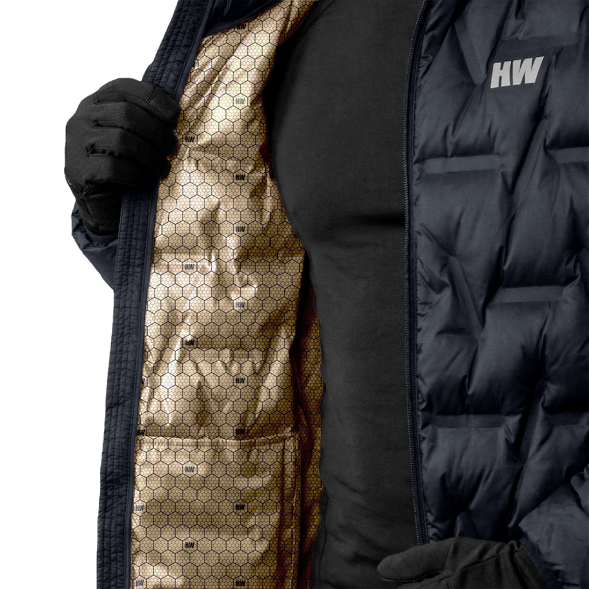 Parka Insulada HW Finlandia Blue