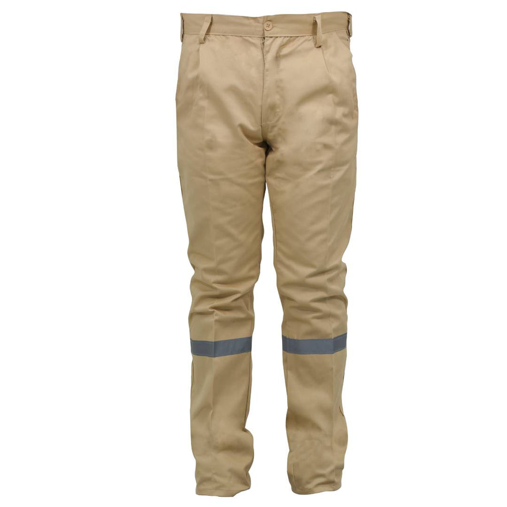 PANTALÓN GABARDINA TABACO