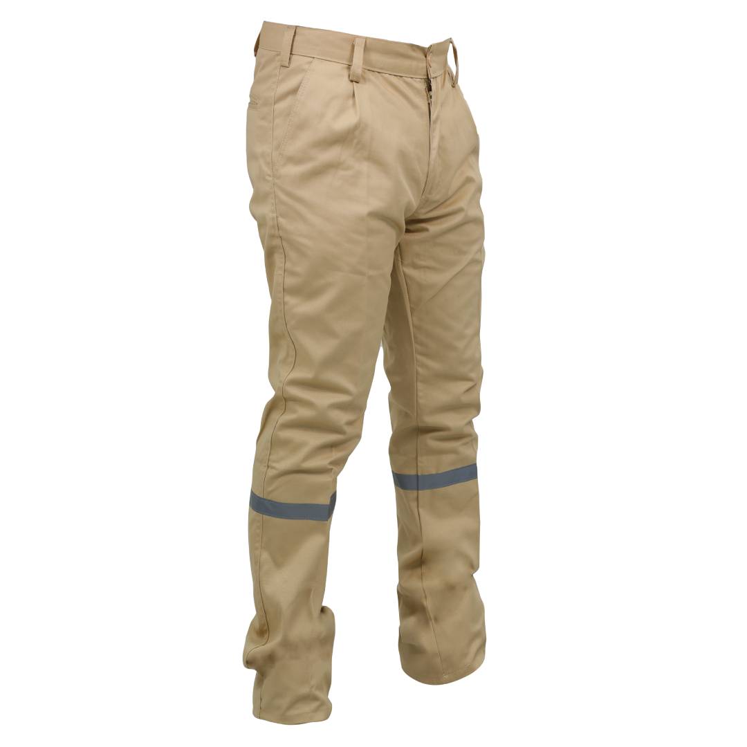 PANTALÓN GABARDINA TABACO